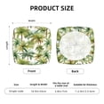 thumbnail image 5 of Goofa Green Hawaii Palms Printed Couch Cushion Covers,Soft and Durable Throw Pillow Case , Floral Sofa Magic Sofa Stretch Cushion Couch Covers Washable, 5 of 9