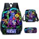 thumbnail image 1 of Mochila escolar Rainbow Friends, cartera, bolígrafo o mochila de dibujos animados de tres piezas para estudiantes de escuela primaria, novedad, 1 of 2