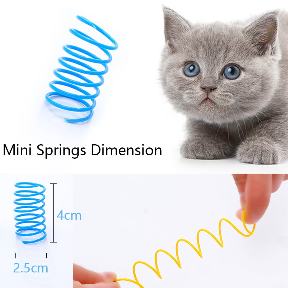 Dreamtale Cat Toys Kitten Teaser Interactive Plush Stuffed Toys including Catnip for Indoor Cat