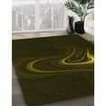 thumbnail image 2 of Ahgly Company Indoor Round Patterned Night Black Area Rugs, 7' Round, 2 of 6