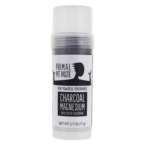 Primal Pit Paste 228853 2.7 oz Natural Deodorant Stick, Charcoal