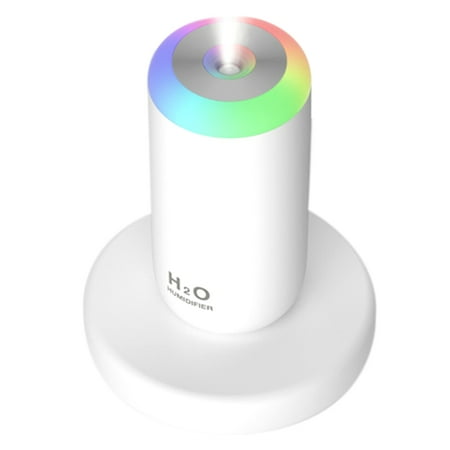 

350Ml Humidifier USB Rechargeable Ultrasonic Aroma Diffuser White