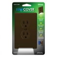 thumbnail image 3 of Westek LCR-CCDO-DB Nightlight Wall Plate LumiCover Aged Bronze Bronze 2 gang Plastic Duplex Outlet Aged Bronze, 3 of 5