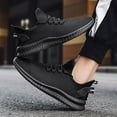 thumbnail image 5 of Men's Shoes Running Casual Breathable Outdoor Walking Non-slip Tennis Sneakers, 5 of 7