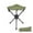 C Army Green, variant on Outdoor Portable Folding Chair with Aluminum Alloy Frame Lightweight Fishing Camping Travel Stool for Outdoor Activities and Portable Seating Solutions