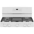 thumbnail image 2 of GE 30" Self-Clean Freestanding Gas Range White - JCGB660DPWW, 2 of 4