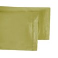 thumbnail image 2 of 650 Thread Count 100% Egyptian Cotton Solid Pillowcases, 2-Piece Pillowcase Set by Blue Nile Mills- Standard, Olive Green, 2 of 6