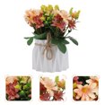 thumbnail image 3 of 1 pieza de decoración de flores artificiales de simulación para bonsái, decoración de escritorio, 3 of 5