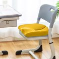 thumbnail image 4 of fsxdhpcsgfc Comforts Seat Cushion Comforts Seat & Lumbar Cushion Ergonomic Memory Foam Seat Cushion for Hemorrhoid Large Cushion Seat Cushion And Back Support Ergonomic Cushion Car Booster Seat for, 4 of 4