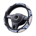 thumbnail image 2 of Cauagu Gold Glitter Shining In Light With 2025 Print Car Steering Wheel Cover - Universal Car Accessory for Diverse Cars for Steering Wheel with a Diameter of 14.5"-15", 2 of 7