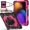 Rose Red, variant on Xiaomi Mi Pad 7 / Mi Pad 7 Pro 11.2 inch 2024 with Rotating Stand Pencil Holder Hand/Shoulder Strap, Heavy Duty Shockproof Protective Cover