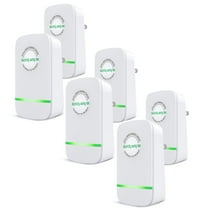 6 Pcs Power Saver, Energy Saving Device, Power Saver Electricity Saving Box Household Voltage Stabilizer Energy Saver Household Office Market US Plug 90V-240V