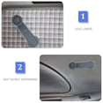 thumbnail image 3 of Shisuyan 2pcs Window Cranks Universal Car Window Crank Handle Replacement Easy Installation Vehicle Window Handle for Enhance Driving Comfort, 3 of 8