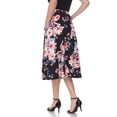 thumbnail image 3 of Women's Floral Printed Midi Skirt, 3 of 4