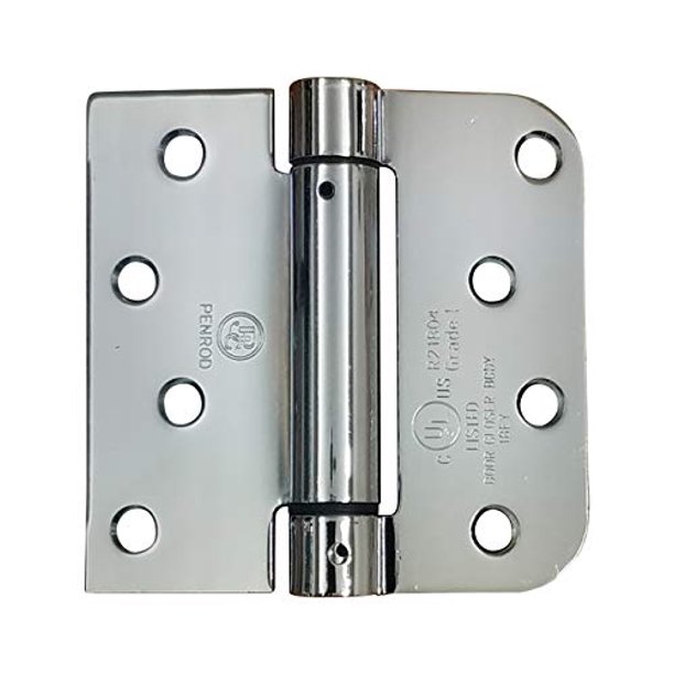 Spring SelfClosing Hinges, 4&quot; X 4&quot; Square with 5/8