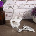 thumbnail image 4 of Soporte base de cisne de metal con 6 piezas cuchara de postre de oro Afortunado Sencillez, 4 of 5