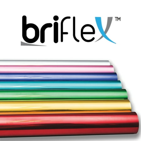 BriFlex Heat Transfer Metalic Foil Vinyl for T-Shirt and Apparel 20
