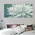 thumbnail image 3 of ONETECH Abstract Flower Canvas Wall Art: Floral Blossom Painting Print Artwork on Canvas for Living Room Office 12''x16''X3 Panels, 3 of 4