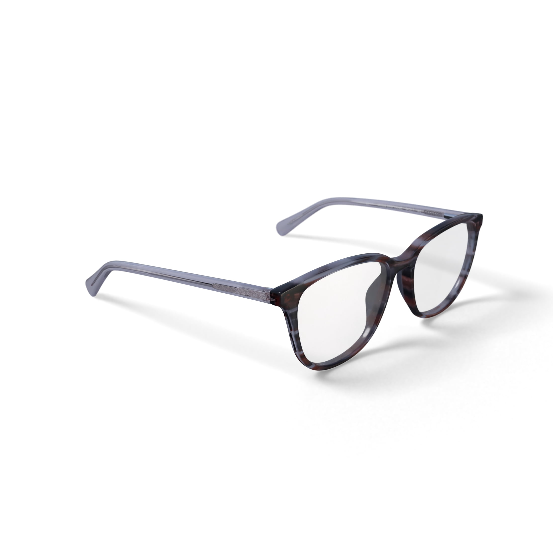Walmart Women's Stephanie Square Prescription Eyeglasses with Case, Brown Tortoise