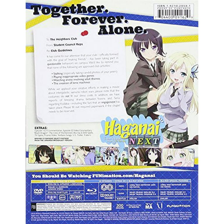 Amazon.com: Haganai Next // Season 2 (Limited Edition dvd