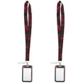 thumbnail image 3 of 2pcs Halloween Blood Key Lanyard ID Holder Cool ID Badge Holder with Neck Lanyard Portable Badge Holder, 3 of 8