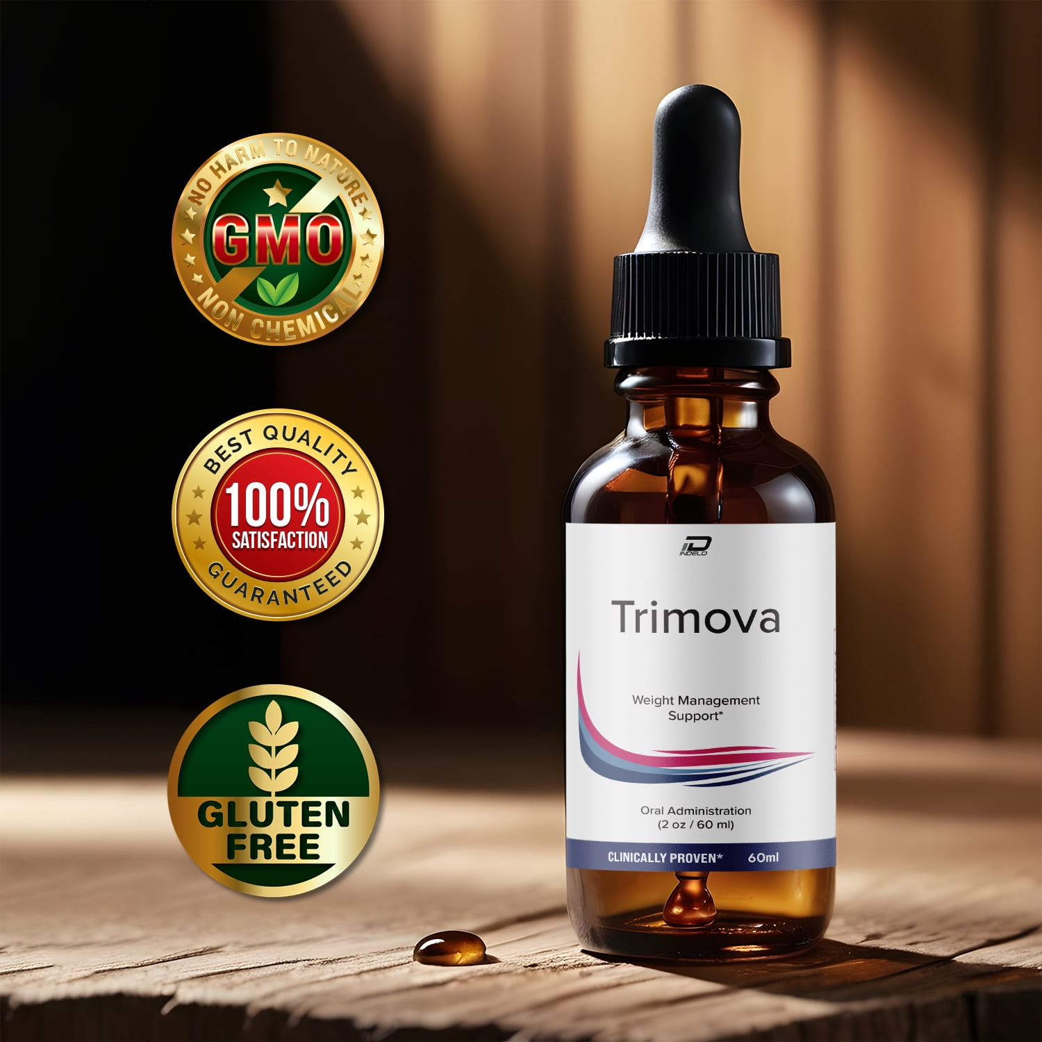 (5 Pack) Trimova Metabolism Drops Liquid Supplement - Trimova Drops for Weight Management - Trimova Metabolic Drops