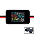 thumbnail image 1 of Battery Charging Tester & Power Meter, High-Precision Voltage Current Watt Hour Meter for Vehicles, Trucks, Solar Systems, EV Charging Piles, Home Circuit Monitoring, Digital LCD Display, 1 of 8