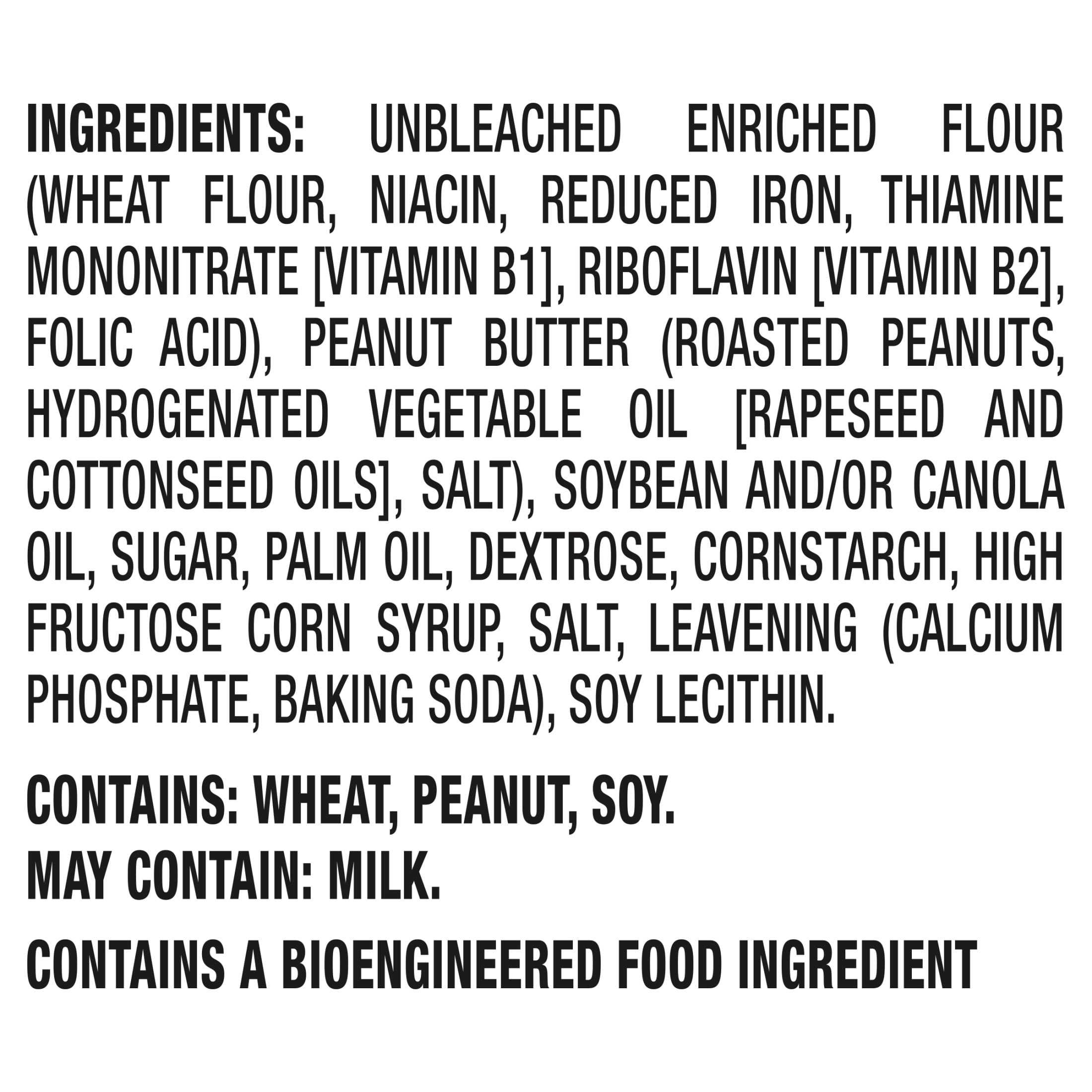 RITZ Peanut Butter Sandwich Crackers, Lunch Snacks, 30 Snack Packs (4 Crackers Per Pack)