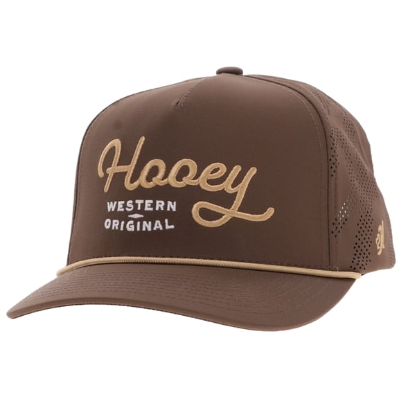 Hooey Men's OG Brown 5 Panel Trucker Hat 2560T-BR