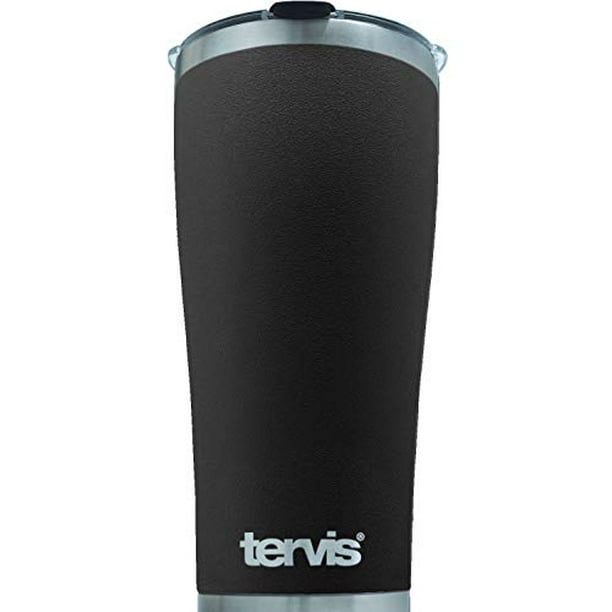 Black Powder Coat 30 oz Stainless Steel Tumbler with lid