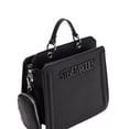 thumbnail image 4 of Bolsa Tote Steve Madden color negro piel, 4 of 6