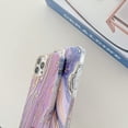 thumbnail image 6 of for iPhone 11 Pro Max Case 6.5 Inch, [10FT Military Grade Drop Protection] Marble Phone Case Slim Glossy Soft TPU Shockproof Protective Cover for Women Men Stylish Phone Cases Covers (Purple), 6 of 6