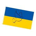 thumbnail image 2 of Bandera de la paz de Ucrania, bandera de la paz de Ucrania, decoración del hogar, bandera de Ucrania resistente a la decoloración, rendimiento probado, 2 of 8