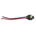 thumbnail image 2 of Headlight Connector, Easy To Install Replacement Durable Harness H11 H8 Headligh Sockets Adapter  For Headlight Fog Light, 2 of 8