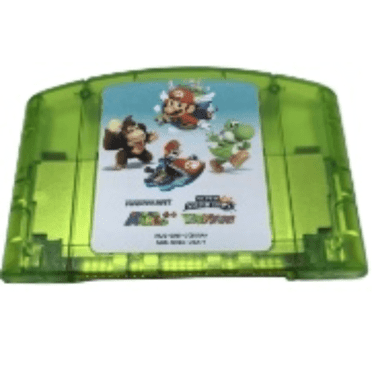 Nintendo 4-in-1 Clear Green Shell Game Card New Video Game - Tested