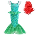 thumbnail image 1 of Girls Princess Mermaid Costume Cosplay Party Dress, 1 of 6