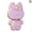 Purple, variant on Cartoon Universal Phone Stand Cute Foldable Finger Grip Holder with Socket for iPhone Android