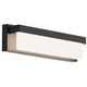 thumbnail image 1 of Lightinn Lámpara Led Para Tocador De Baño Sobre Espejo De 16,5 Pulgadas, Moderna Rectangular, Barra De Iluminación De Metal Negro Mate, Aplique De Pared De Luz Diurna De 4000 K (Negro), 1 of 5
