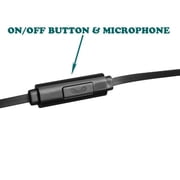 AWAccessory In-Ear Headphones, Black, F36-YANRYO