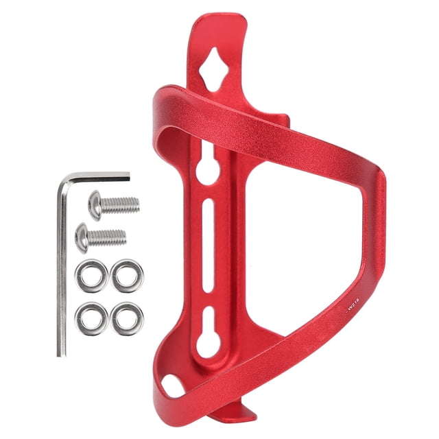 ZTTO-jaula para botella de agua para bicicleta, soporte Universal para taza de agua, aleación de aluminio ligera, color rojo YUNYI BRAND Deportes