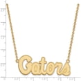 thumbnail image 2 of Ss/Gold Plated Sterling Silver With Gp Logoart University Of Florida Large Pendant Necklace (18 X 24) Made In United States gp050ufl-18, 2 of 5