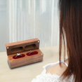 thumbnail image 3 of Joyero de madera, organizador de exhibición de embalaje decorativo de madera, para joyería Rojo Yuyangstore Organizador de joyas, 3 of 8