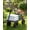 Gray, variant on 1000 LBS Heavy Duty Steel Garden Cart, Removable Mesh Sides, 13 Inch All-Terrain Tires, 180° Rotating Handle Utility Wagon for Yard Lawn Farm