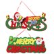 thumbnail image 1 of 2 piezas Feliz Navidad decoración colgante adorno colgante de fieltro árbol de Navidad fiesta colgante adorno colgante para el hogar Navidad, 1 of 5