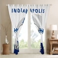 thumbnail image 4 of Erosebridal American Football Players Curtains Drapes,Sports Curtains 42x90 inch,Football Player Blackout Curtains,Rugby Window Treatments 2 Panels for Bedroom Decor,Blue Gray(Indianapolis), 4 of 6