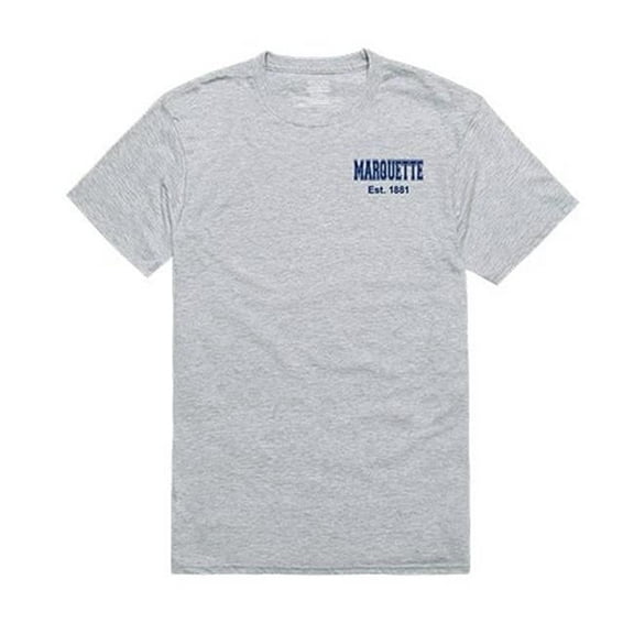 Marquette University Practice Tee for Men - Heather Grey - Extra Large