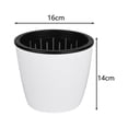 thumbnail image 6 of Mdesiwst Flower Pot Dinosaur Egg Design Automatic Water Absorption Breathable Thickened with Drainage Holes Plant Container for Garden, 6 of 8