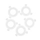 thumbnail image 5 of 5Pcs/set E27 To E14 Lampshade Lamp Light Shades Socket Reducing Ring Adapter Washer White Lamp Covers Accessories, 5 of 5