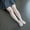 White, variant on Sparkly Tights Fishnet Stockings with Rhinestone High Waist Tights Girls' Fishnet Stockings Stocking Holiday Party Xmas Decoration 6-12 Years