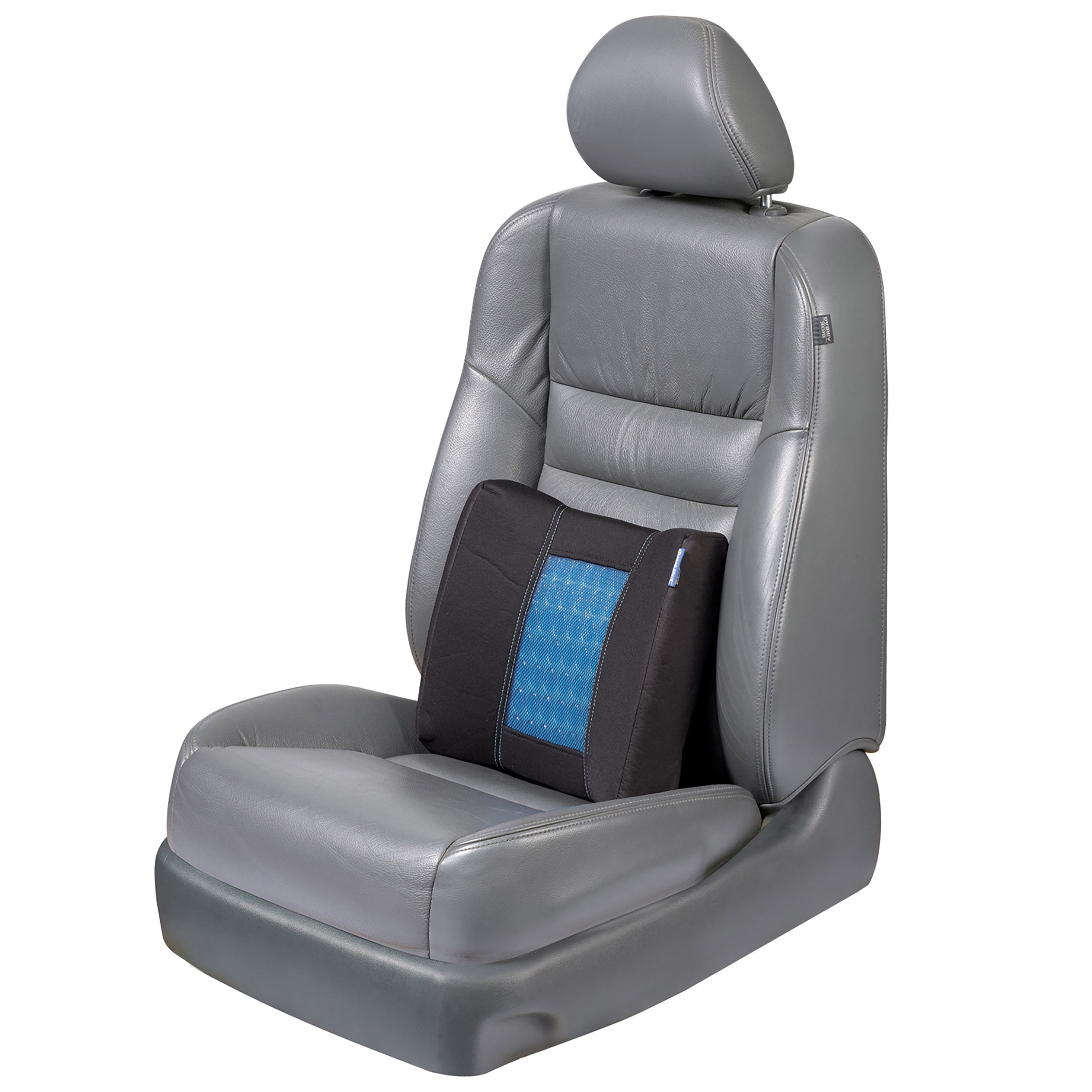 4pcs set gray car seat cover heat pressed thick foam seat cushion